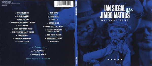 Ian Siegal & Jimbo Mathus : Wayward Sons (CD, Album)