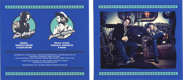 Ian Siegal & Jimbo Mathus : Wayward Sons (CD, Album)