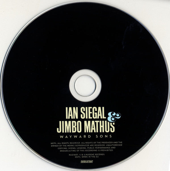 Ian Siegal & Jimbo Mathus : Wayward Sons (CD, Album)