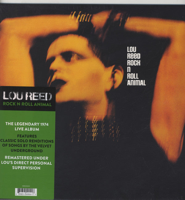 Lou Reed : Rock 'N' Roll Animal (LP, Album, RE, RM, MPO)
