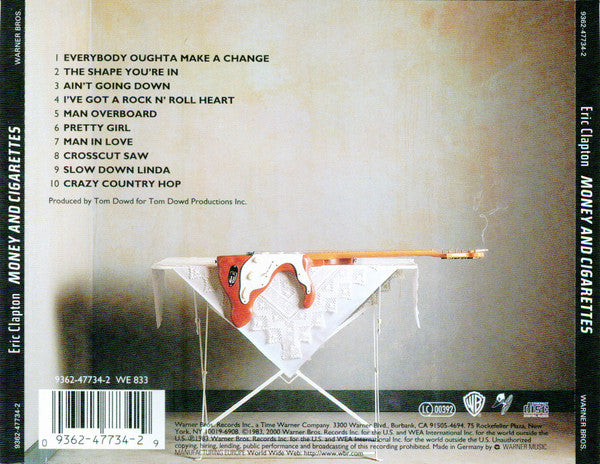 Eric Clapton : Money And Cigarettes (CD, Album, RE, RM, RP)