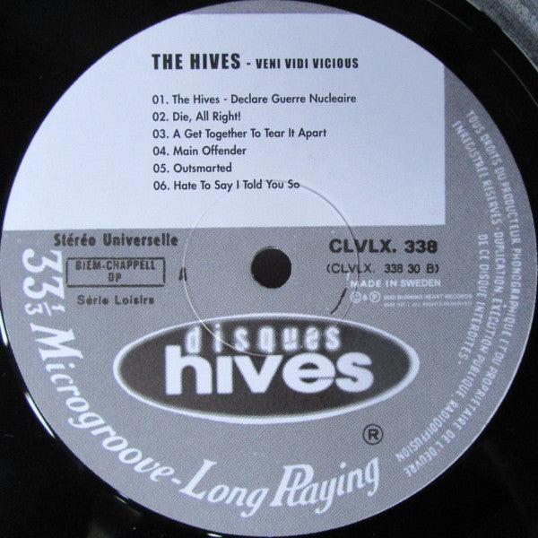 The Hives : Veni Vidi Vicious (LP, Album)