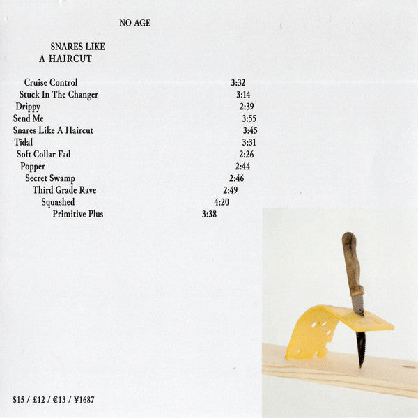 No Age : Snares Like A Haircut (CD, Album)