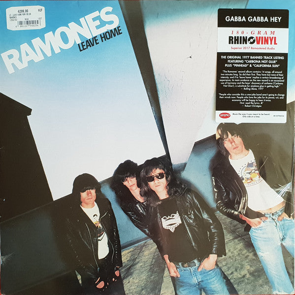 Ramones : Leave Home (LP, Album, RE, RM, 180)