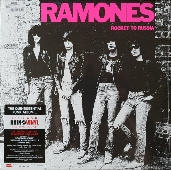 Ramones : Rocket To Russia (LP, Album, RE, RM, 180)