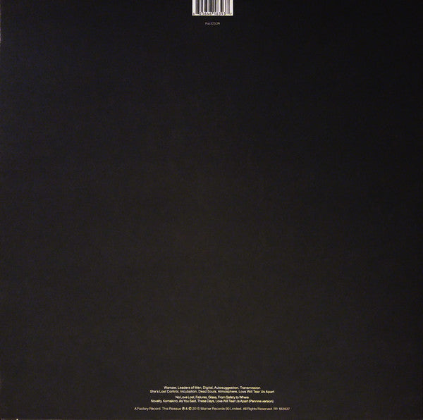 Joy Division : Substance  (2xLP, Comp, RE, RM, 180)