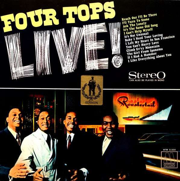 Four Tops : Live! (LP, Album)