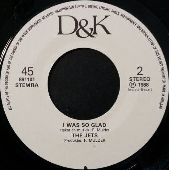 The Jets (4) : Solide / I Was So Glad (7", Single)