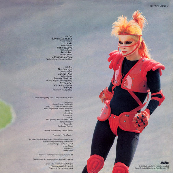 Toyah (3) : Love Is The Law (LP, Album)