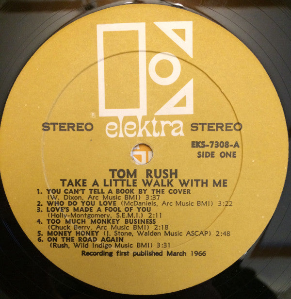 Tom Rush : Take A Little Walk With Me (LP, Album)