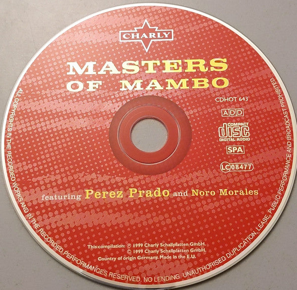 Perez Prado / Noro Morales : Masters Of Mambo  (CD, Comp)