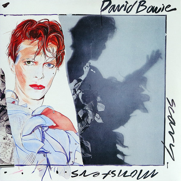 David Bowie : Scary Monsters (LP, Album, RE, RM, 180)
