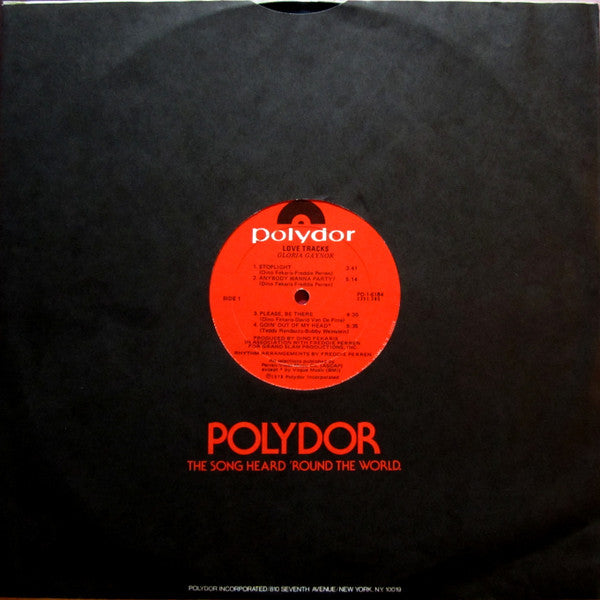 Gloria Gaynor : Love Tracks (LP, Album, RP, Gol)