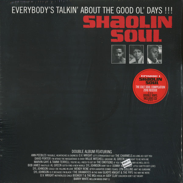 Various : Shaolin Soul (Episode 1) (2xLP, Comp + CD, Comp, Pla + RE)