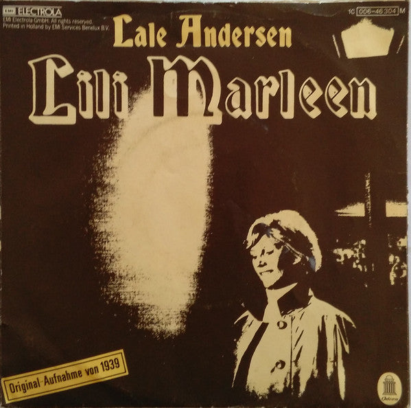 Lale Andersen : Lili Marleen (7", Single, RE)