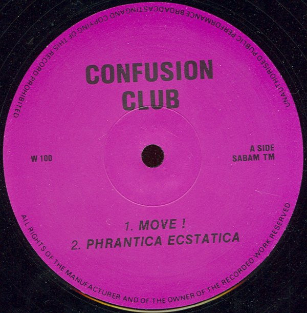 Confusion Club : Move! (12")