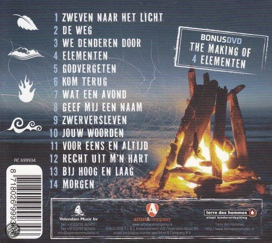 3JS : 4 Elementen (CD, Album + DVD-V)