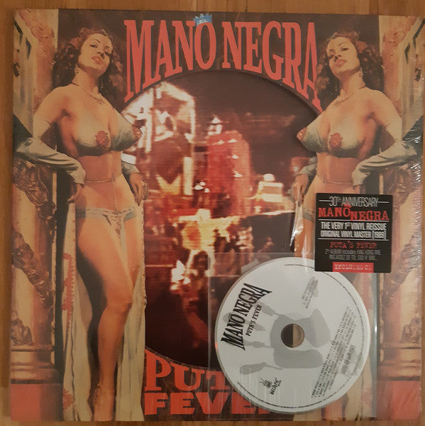 Mano Negra : Puta's Fever (LP, Album, RE + CD, Album, RE)