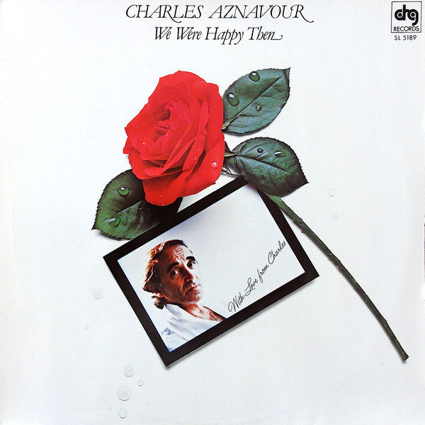 Charles Aznavour : We Were Happy Then (LP, Album)