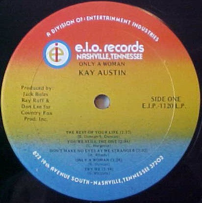 Kay Austin : Only A Woman (LP, Album)