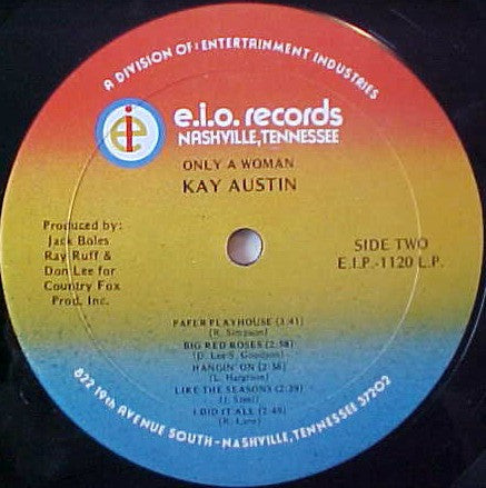 Kay Austin : Only A Woman (LP, Album)