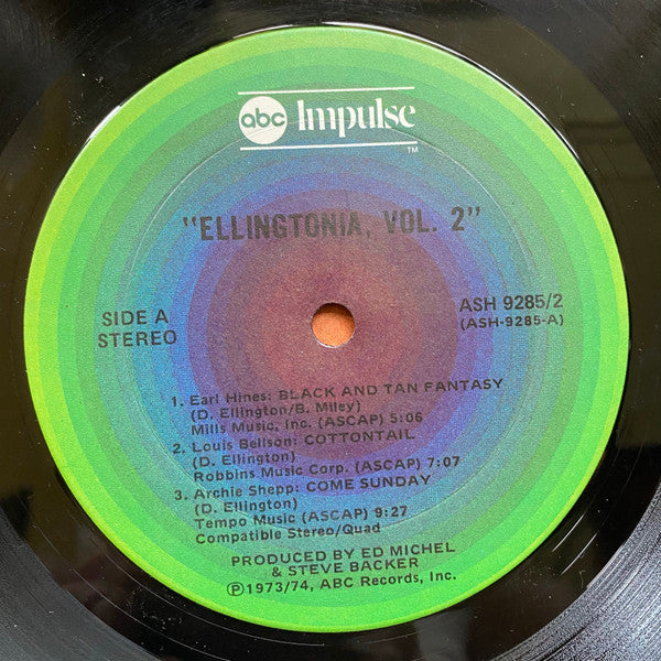 Various : Ellingtonia, Volume Two (The Impulse Years) (2xLP, Comp)