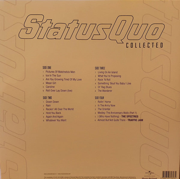 Status Quo : Collected (2xLP, Comp, Ltd, 180)