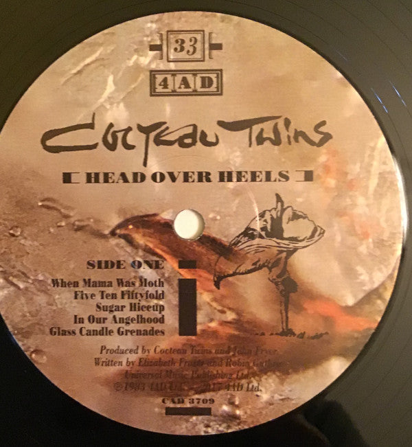 Cocteau Twins : Head Over Heels (LP, Album, RE, RM, 180)