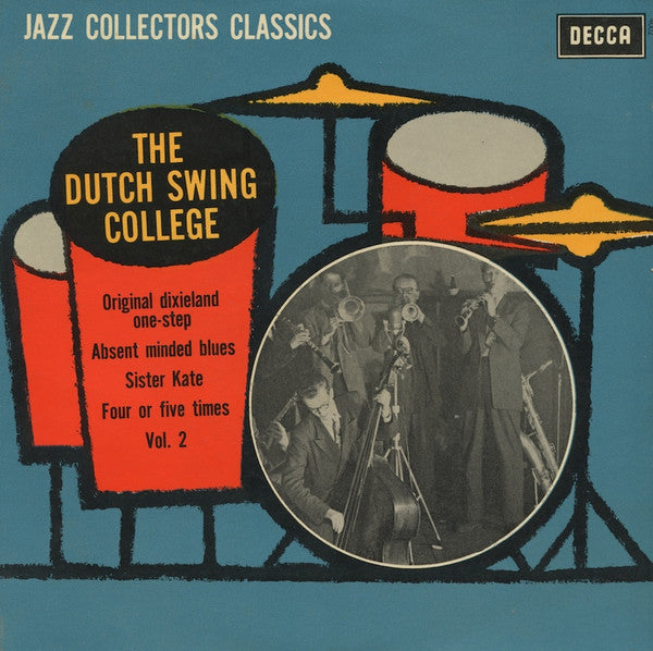 The Dutch Swing College Band : Jazz Collectors Classics Vol. 2 (7", EP, Mono)
