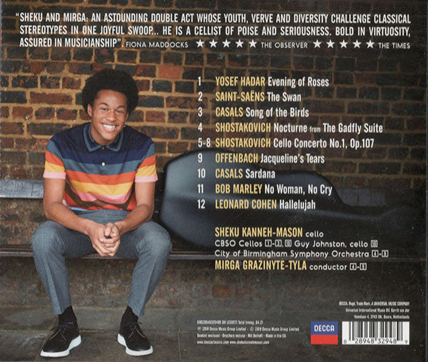 Sheku Kanneh-Mason : Inspiration (CD, Album)