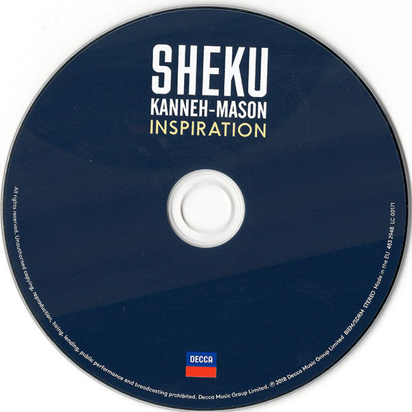 Sheku Kanneh-Mason : Inspiration (CD, Album)