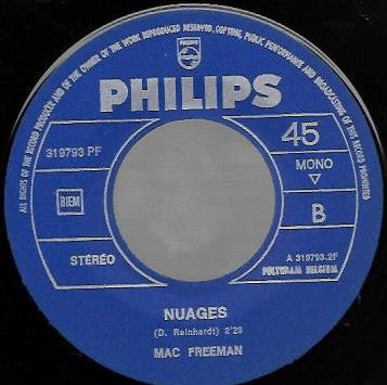 Mac Freeman : Riverside Rock  (7", Single)