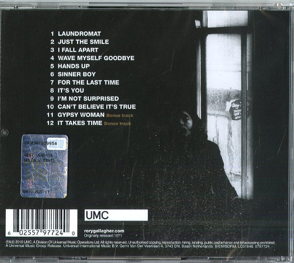 Rory Gallagher Rory Gallagher (CD) Discords.nl
