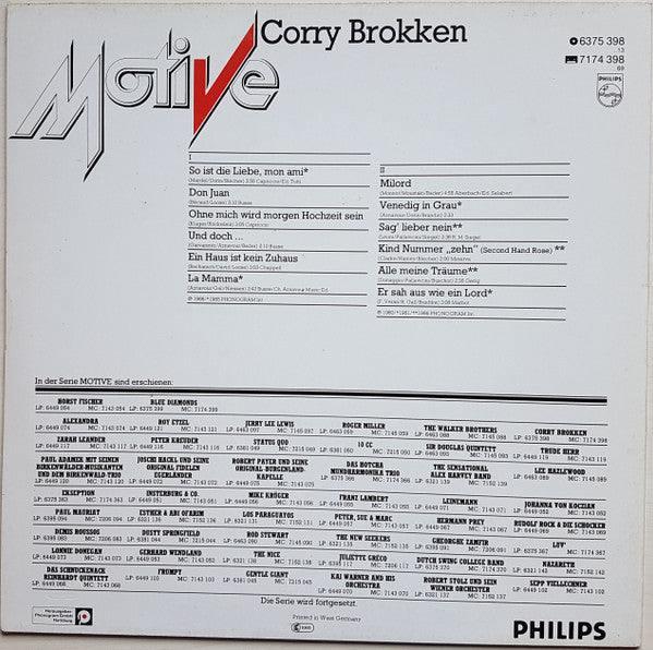 Corry Brokken : Corry Brokken (LP, Comp)