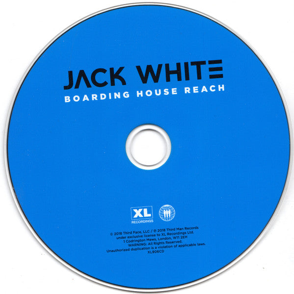 Jack White (2) : Boarding House Reach (CD, Album)