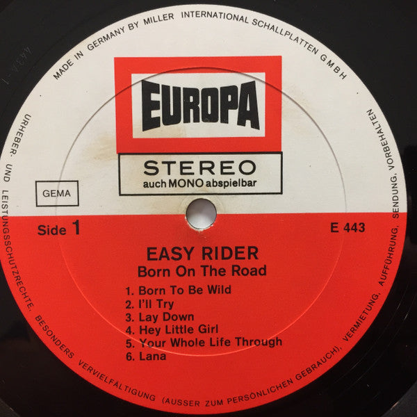 Various : Born On The Road: Easy Rider (LP, Comp)