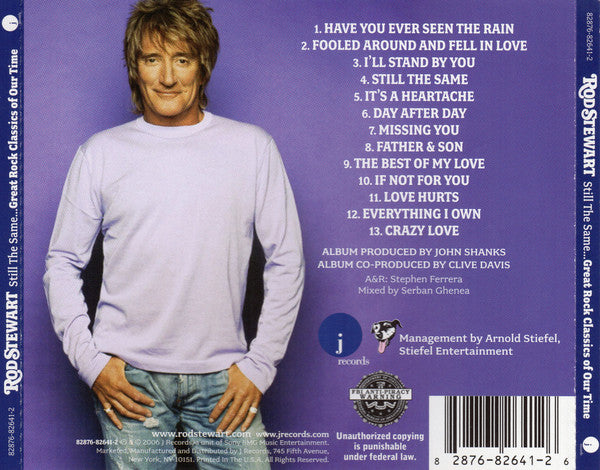 Rod Stewart : Still The Same... Great Rock Classics Of Our Time (CD, Album)