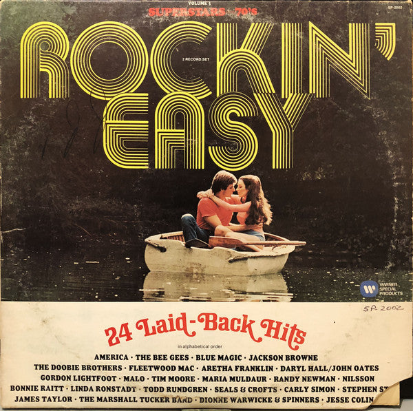 Various : Rockin' Easy - 24 Laid-Back Hits (2xLP, Comp)