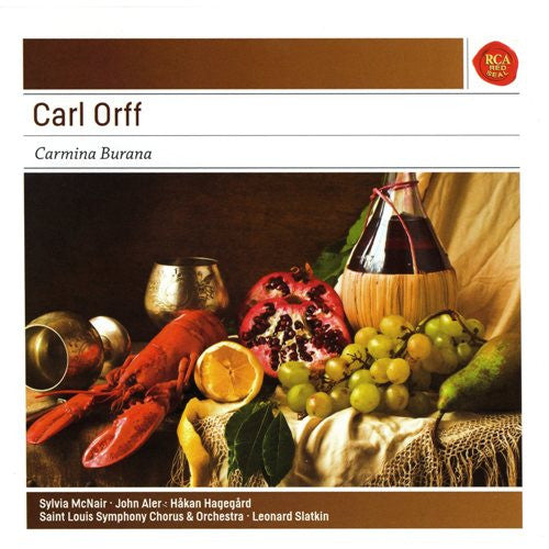 Orff* : Sylvia McNair, John Aler, Håkan Hagegård, Saint Louis Symphony Orchestra & Chorus*, Leonard Slatkin : Carmina Burana (CD)