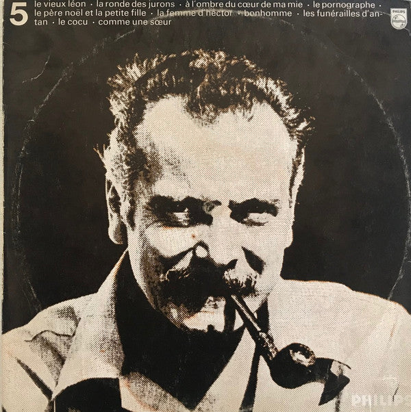 Georges Brassens : 5 (LP, Album, Comp, Mono, RE)