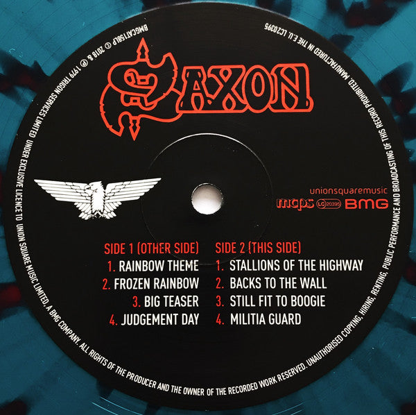 Saxon : Saxon (LP, Album, Ltd, RE, Blu)