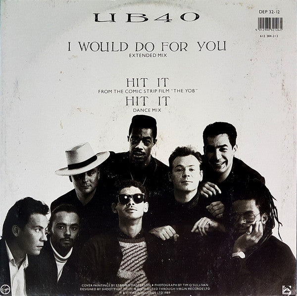 UB40 : I Would Do For You (Extended Mix) (12", Single)