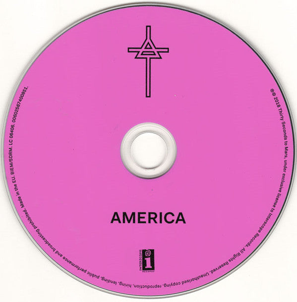 30 Seconds To Mars : America (CD, Album)