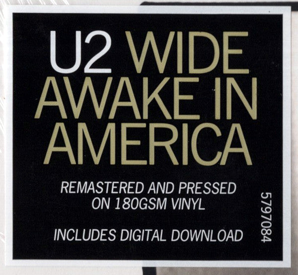 U2 : Wide Awake In America (12", EP, RE, RM, 180)