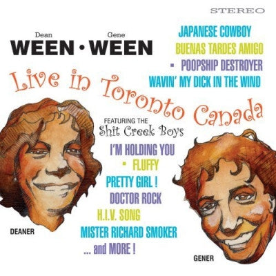 Ween : Live In Toronto Canada Featuring The Shit Creek Boys (2xLP, Album, RE, Whi)