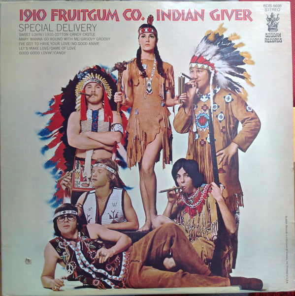 1910 Fruitgum Co.* : Indian Giver (LP, Album, ARP)