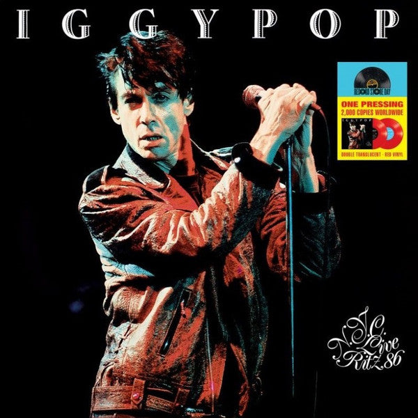 Iggy Pop : Live Ritz N.Y.C. 86 (2xLP, Ltd, RE, Red)
