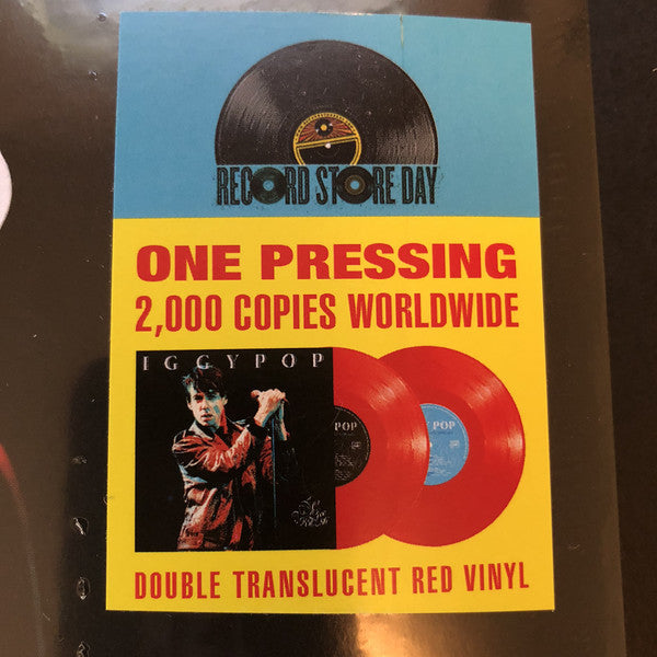 Iggy Pop : Live Ritz N.Y.C. 86 (2xLP, Ltd, RE, Red)