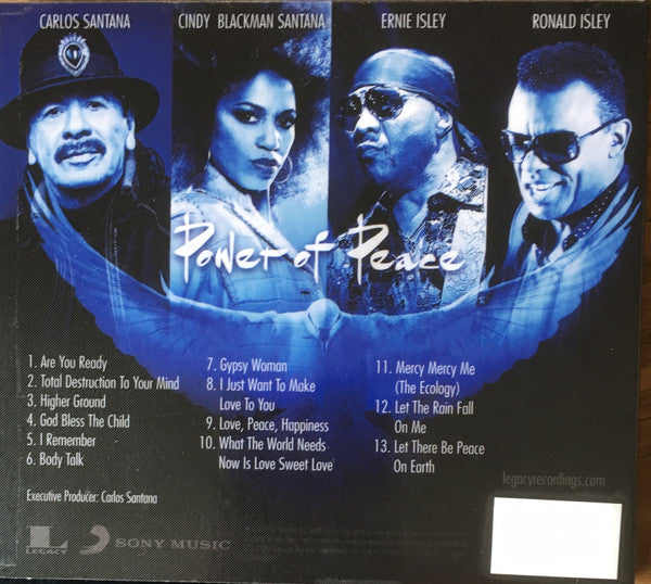 The Isley Brothers & Santana : Power Of Peace (CD, Album)