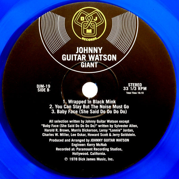 Johnny Guitar Watson : Giant (LP, Album, Ltd, RE, Blu)